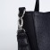 Female bag Textura, tout, medium size, blue color