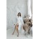 Frequency bathrobe, size 46, white color
