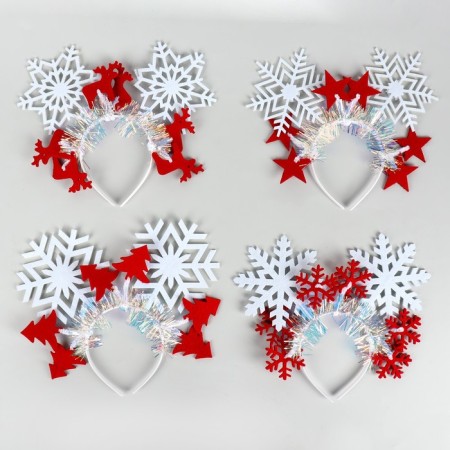Carnival rim "snowflakes", species mix-1