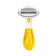 KitFort KT-9192-3, manual, 1300 W, 120 ml, 20 g/min, white and yellow