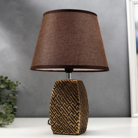 Table lamp 16444/1br E14 40W bronze 22x22x34 cm Risalux