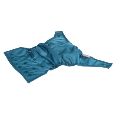 Reusable diaper, fleece, color dark green-5
