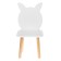 Children's chair "cat", white