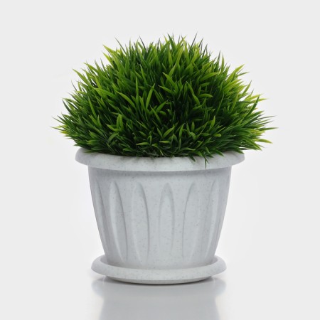 Pot with the Felicia Podon, 400 ml, marble color