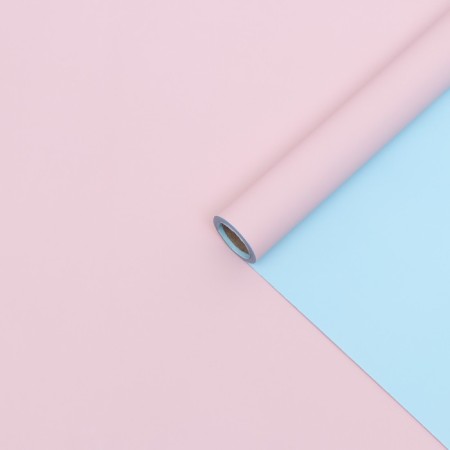 Two -sided matte film 0.5 x 10 m, pastel series, 65 μm-1