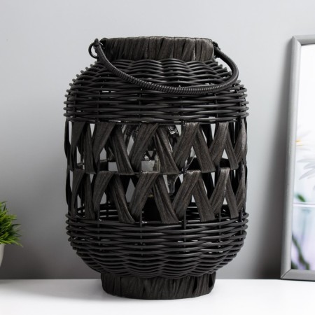 Aron's table lamp E27 15W black 21x21x30 cm Risalux-3