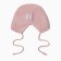 Hat knitted baby I r.48-50, col. pink