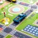 A traffic light with the game field "Study traffic rules", lighting effects, Russian chip