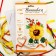 Embroidery with ribbons on the canvas "Sunflower". Set for creativity
