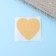 Craft stickers in the roll "Heart", 500 pcs, 2.5 x 2.5cm