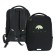 Youth backpack 41.5 x 29 x 18 cm, Grizzly, ergonomic back, laptop compartment, black