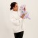 Soft toy "Dino", 45 cm, purple color
