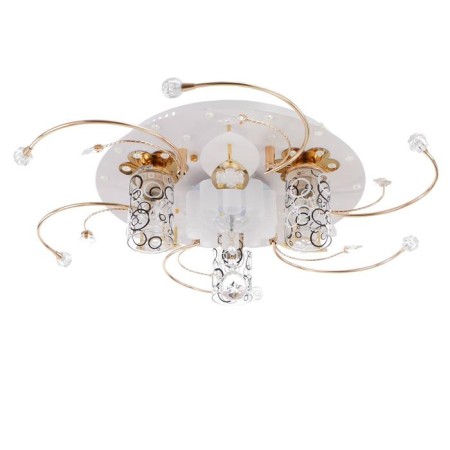 Economic light chandelier with DDD 41007/3 3x40W E27 LED white 49x49x17 cm-1