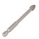 Denzel 728073 ceramic tile, a cross plate, a 6-grade shank, 8mm