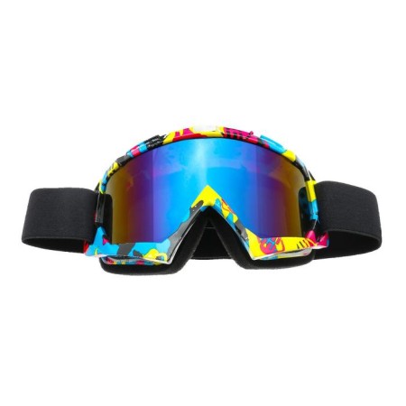 Mask glasses for motor vehicles, glass blue-violet chameleon, camouflage-bomb, OM-16
