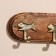 Boar "whales" brass, MDF 23 cm