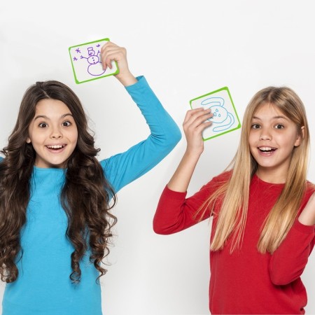 Board game "Draw on the head", 2-4 players, 6+-4