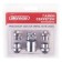 Secretary nuts Skyway, M12x1.50 21mm, Open cone, 5 ray, 1 cl, chromium, 4 pcs