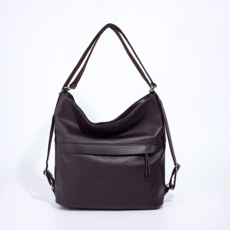Love bag with lightning, brown color