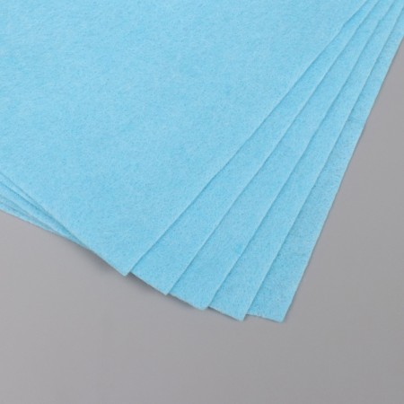 Soft felt 15 mm "blue" set of 5 sheets 10x15 cm-2