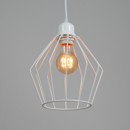 Lamp Bayerlux "Arlando" 1x40W E27 white 20x20x70cm-2