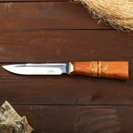 Hunting knife "Rollo" 26cm, blade 140mm/3.4mm, tree-4