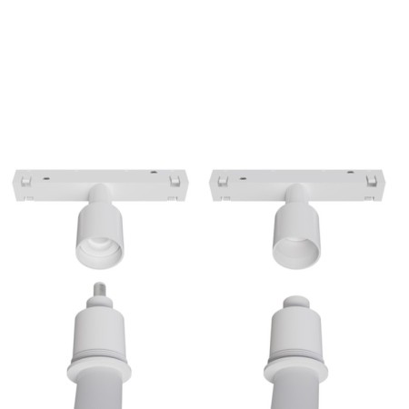 The Linea Optima adapter for the flexible neon loop a492033-2, 2.5x12.7x7.1 cm, white-2