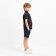 T -shirt (Polo) Children's Minaku: Basic Line Graphite Color, Height 98