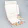 Gift folding box, packaging, "bloom", 26 x 26 x 8 cm