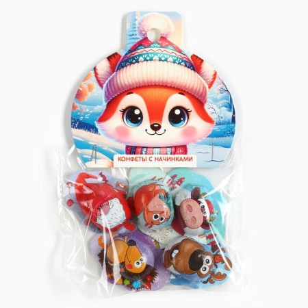 New Year! Sweets set "Fox", 5 pcs-1
