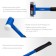 Handmade Handicon of 2043-35, professional, polyamide boys, 35 mm, 370 g
