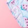 Children's swimsuit KAFTAN "watermelons", height 110-116 (32), blue color