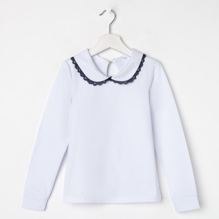School blouse for a girl, white color, height 140-2