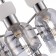 Ceiling EVOLUCE lamp. Sle1045-102-08. Vento. 8x40 watts, E14, 71x71x44 cm, chromium color