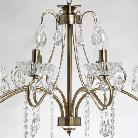 Causte "candle", size 75x86x75 cm, 480W 8xe14 IP 20-10
