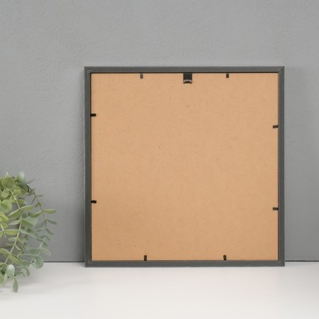 Photo frame Plastic "Mira" 30x30 cm, 636421-33, silver (plastic screen)-4