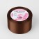 Satin tape, 50 mm × 23 ± 1 m, color dark brown No. 32
