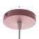 Lamp Bayerlux "Kandy" 1xe27 40W pink 16x16x20-120 cm