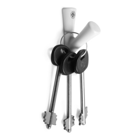 Furniture hook Cappio Branch, one -rod, white-1