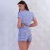 Female home set (T -shirt/shorts), lilac color, size 46