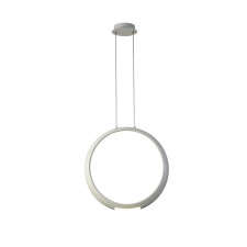 Suspension lamp Mantra Ring, Led, 1600lm, 3000k, 504x160x2000 mm, white color