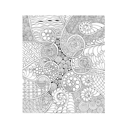 Zen-Dudling. Soothing curls-2