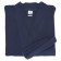 Essential bathrobe, multilayer muslin, size l, dark blue color
