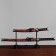 Suv. Product Katana 2V1 on a stand, scabbard to leatherette, flowers shocked 47/70cm