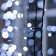 Garland "Curtain" 2 × 6 m, IP44, UMS, dark thread, 1440 LED, white glow, flicker, 220 V