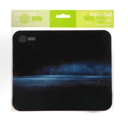 Cactus Dark Sea mouse mat, 220x180x2 mm, black-4