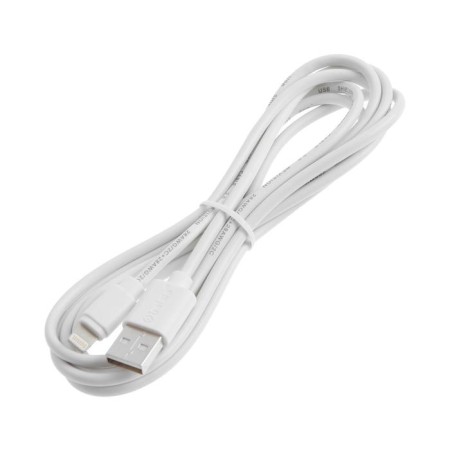 Belsis BW1438, Lightning - USB, 2 A, 1.8 m, white cable-1