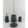 Blash Soul for the toilet, ceramics, black