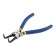 The puller of the inner locking rings of the tundra, curved lips on the clamp, 170 mm