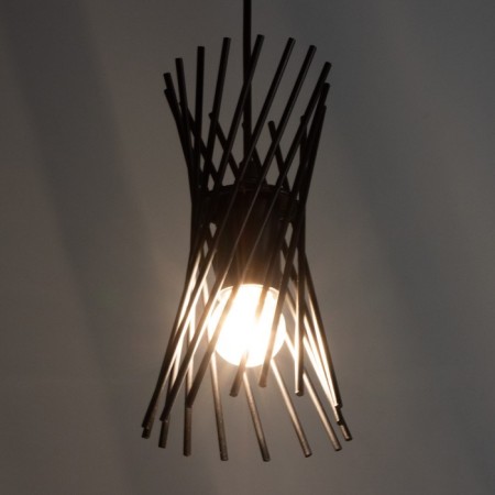 Lamp Bayerlux 2114/1bk E27 40W Black 15x15x100 cm-2